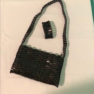 Women’s Hand made hand bag and bracelet